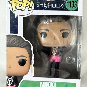 Funko Pop! 1133 Marvel She-Hulk Nikki Bobble-Head  Disney New Box